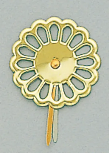 祭り小物 提灯 鈴木提灯 8639-15 提灯小物・付属品 飾り金具 スカシ一寸五分座 祭り用品jp