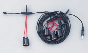 祭り小物 その他 鈴木提灯 8648-5 提灯用ソケットコード（5灯用）（7m／電球別） 祭り用品jp
