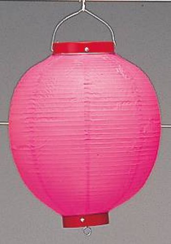 鈴木提灯 B30 提灯 ビニール提灯（装飾用） 10号丸型（ピンク） ビニール提灯は、店頭装飾用に最適。飲食店舗などの賑わいを演出するのに欠かさない提灯。