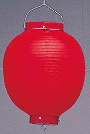 鈴木提灯 B47 提灯 ビニール提灯（装飾用） 9号丸型（赤・赤枠） ビニール提灯は、店頭装飾用に最適。飲食店舗などの賑わいを演出するのに欠かさない提灯。