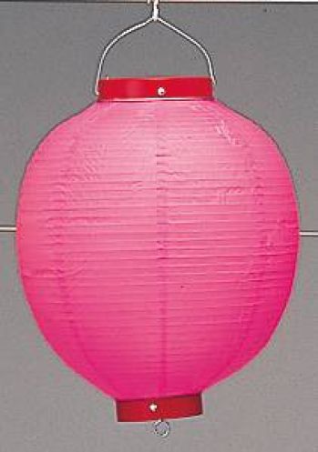 鈴木提灯 B99 提灯 ビニール提灯（装飾用） 13号丸型（ピンク） ビニール提灯は、店頭装飾用に最適。飲食店舗などの賑わいを演出するのに欠かさない提灯。