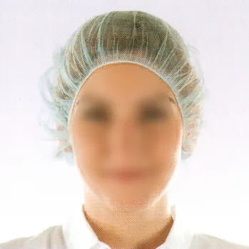 食品工場用 キャップ・帽子 ダック 12601 ブーファンキャップ ブルー（1000枚入）受注生産 食品白衣jp