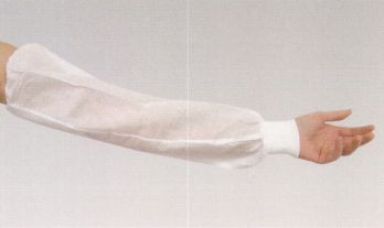 食品工場用 手袋 ダック 28301 SMS製オーバースリーブ ホワイト（100枚入） 食品白衣jp