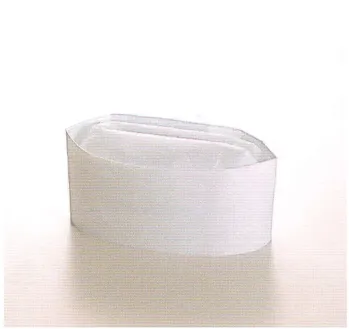 厨房・調理・売店用白衣 キャップ・帽子 ダック PH-10NT パリスハット和帽子 10cm （50枚入） 食品白衣jp