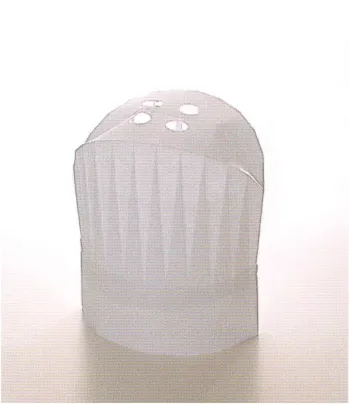 厨房・調理・売店用白衣 キャップ・帽子 ダック PH-16NT パリスハット 30cm 深折り（50枚入） 食品白衣jp