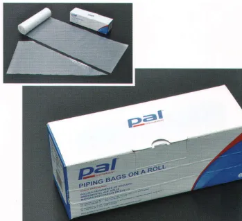 厨房・調理・売店用白衣 その他 ダック R24110 パイピングバック（絞り袋）ロールタイプL（100枚入り） 食品白衣jp