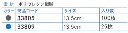 ダック 33805 グローブタイトナー（金属探知機対応）グレー（100個入） フリーサイズや手にフィットしない作業性の悪いグローブ（ポリエチレン、耐熱、耐切創等）用の締め付けバンドです。安全性や作業性の向上にご利用ください。伸縮性に優れており、強度がある為繰り返しの使用が可能です。グレーは金属探知機に反応します。※100個入りです。※この商品は、ご注文後のキャンセル・返品・交換ができませんので、ご注意下さいませ。※なお、この商品のお支払方法は、先振込（代金引換以外）にて承り、ご入金確認後の手配となります。 サイズ／スペック