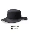 ダイキョーオータ QDSF-109 クイックドライサファリHAT ブラック QDSF クイックドライサファリHATシンプルなデザインとなっており名入れに適しています。ドライメッシュ素材のため吸汗速乾性があります。