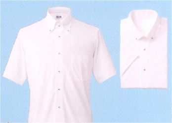 ブレザー・スーツ 半袖シャツ ダルトン 1555B 半袖ニットボタンダウンシャツ（SSサイズ） 作業服JP