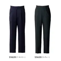 ダルトン 55620 メンズスラックス エコでかっこいいが、大人の新常識！多様なシーンでパフォーマンスを引き上げる天然素材の多機能性ハイブリッドエコ素材。特徴ハイブリッドミックスの高機能素材ファインメリノ混による柔軟性のある豊かな風合いを実現します。またハイブリッドエコ素材は、ウールの吸放湿性能によるムレにくさと型崩れへの強さを両立させています。幅広い働き方にフィットし、快適な着心地を実現多様な職場に対応したユニフォームとして在宅ワークやアクティブな働き方にも優れた機能を発揮し、快適な着心地を実現します。仕様品番:55620品名:メンズスラックス