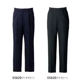ダルトン 55620 メンズスラックス エコでかっこいいが、大人の新常識！多様なシーンでパフォーマンスを引き上げる天然素材の多機能性ハイブリッドエコ素材。特徴ハイブリッドミックスの高機能素材ファインメリノ混による柔軟性のある豊かな風合いを実現します。またハイブリッドエコ素材は、ウールの吸放湿性能によるムレにくさと型崩れへの強さを両立させています。幅広い働き方にフィットし、快適な着心地を実現多様な職場に対応したユニフォームとして在宅ワークやアクティブな働き方にも優れた機能を発揮し、快適な着心地を実現します。仕様品番:55620品名:メンズスラックス