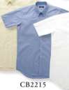 ダルトン CB2215 メンズボタンダウン半袖シャツ(ブルー) 形態安定・ストレッチ・吸汗速乾・UVカット、4つの機能を併せ持つタフなシャツ。●ストレッチ。体の動きに合わせて伸縮する素材を使用。●形態安定。洗濯による縮みやシワになりにくい素材・加工を使用。●UVカット。太陽光を遮蔽する為、肌に有害な紫外線をカット。●吸汗速乾。汗などを素早く吸収し、乾きの早い素材を使用。