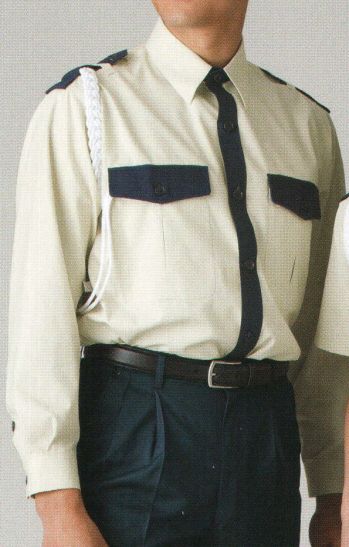 セキュリティウェア 長袖シャツ ダルトン G204 長袖シャツ（男女兼用） 作業服JP