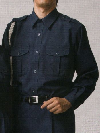 セキュリティウェア 長袖シャツ ダルトン G605 長袖シャツ（男女兼用） 作業服JP