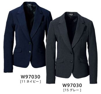 ブレザー・スーツ 長袖ジャケット（ブルゾン・ジャンパー） ダルトン W97030 レディスジャケット 作業服JP
