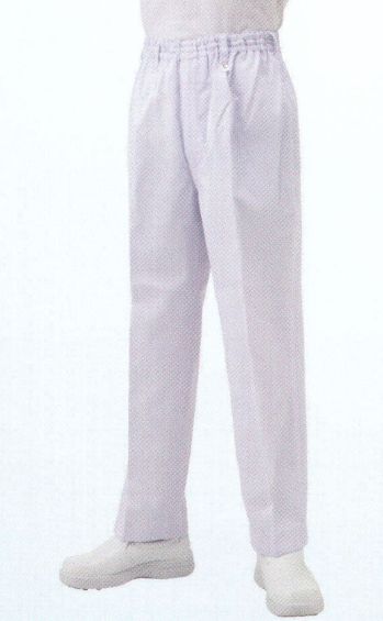食品工場用 パンツ（米式パンツ）スラックス 大丸白衣 DM122 男女兼用衛生パンツ 食品白衣jp