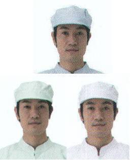 食品工場用 キャップ・帽子 大丸白衣 DM131 男子抗菌八角帽子 食品白衣jp