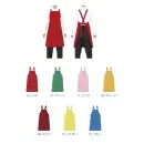 サービスユニフォームcom カジュアル エプロン 大丸白衣 MU316 エプロン