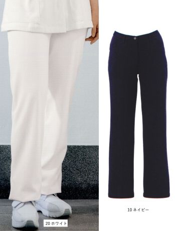 ナースウェア パンツ（米式パンツ）スラックス 大丸白衣 N821 レディースパンツ 医療白衣com