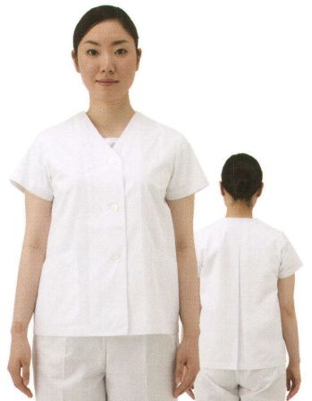 大丸白衣 SP103 女子半袖白衣(V襟) 