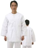 厨房・調理・売店用白衣長袖白衣SP106 