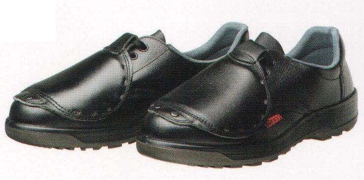 作業服JP 甲プロ付安全靴 短靴PU二層（受注生産） ドンケル D-7001