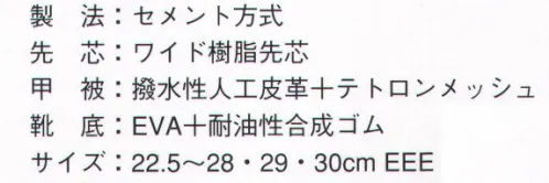 ドンケル DYPR-22M ダイナスティープロ ブラック マジック式 DYPRはここがプロ仕様。プロフェッショナルという名前のダイナスティ。仕様全てがプロの用途に耐えうるスペックで安全作業靴の最高峰です。もちろんJSAA認定A種合格。 ●傷つきやすい頭部を護るラバートゥガード。●JSAA A種合格のワイド樹脂先芯。●衝撃吸収材ポロンを内装。抜群の耐衝撃性で疲れ知らず。●耐滑区分3のアウトソール。●従来比約2．5倍の耐磨耗性。 サイズ／スペック