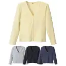 事務服JP オフィスウェア カーディガン ディーフェイズ S-03 Vネックカーディガン