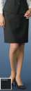 エルゴン A4022-3 スカート 女らしく、マニッシュに。リサイクルポリエステルのセットアップはクールで上品な細めのストライプが魅力。ウエストを少しシェイプしたラインは着るとすっきり、女らしいシルエットに。