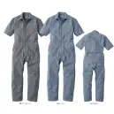 エスケー・プロダクト GE-885 コットンリネンツナギ（半袖）