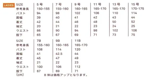 エスケー・プロダクト GE-735 クールフェミニンツナギ GRACE ENGINEER’S®働く女性の夏の味方大人気のヒップオープン機能は、これまで問題だったお手洗い問題を克服しました。しかし、夏の暑さ対策までは出来ていませんでした。この度、速乾性がある夏素材でムレを軽減するベンチレーションメッシュを多数用いた女性のための夏専用ツナギをリリース。カラーも女性らしいくすみカラーでスポーティーに、定番ネイビーも夏らしい色味にしてあり、見た目と実用性の両面から気分が上がるほかにはないツナギです。 サイズ／スペック