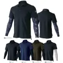 イーブンリバー HY09 フェイクレイヤードドライポロシャツ