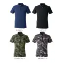 作業服JP メンズワーキング 半袖Ｔシャツ イーブンリバー NRS216 ヘビーウェイトジップネックTシャツ（半袖）