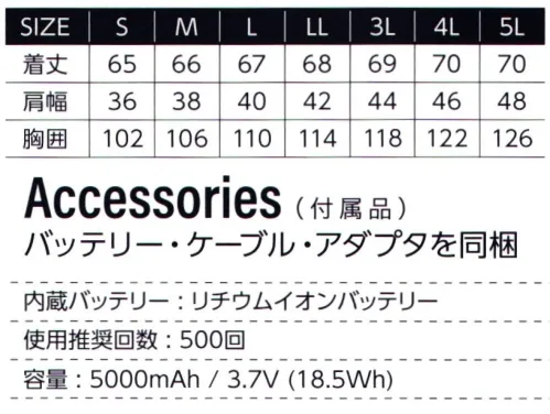 イーブンリバー R315 エレクサーモフリースベスト フルセット 数量限定品人気の電熱防寒ウェア「エレクサーモ」シリーズに肌触りの良いソフトタッチなフリース素材を採用したモデルが登場。エリ内側の肌に触れる部分もフリース素材になっており、ファスナーを上まで上げるとネックウォーマーを付けているような感覚で首元までしっかり温かい。発熱ユニットには最先端素材「カーボンナノチューブ」を採用した信頼性の高いI-WARM®を搭載。故障しにくく軽量、スイッチオンからの1秒発熱とハイクラスな機能が満載である。購入後すぐに使える便利なフルセットボックスでの発売でより便利になった。【同梱内容】・ベスト・バッテリー、ケーブル、アダプタ【発熱ユニットに最先端素材「カーボンナノチューブ」を採用】均等に熱が広がり、安定した暖かさを実現。薄さ＆柔軟性に優れ、高い耐久性を誇ります。【スイッチを押すごとに3段階切り替わります。】LOW:持続時間約6時間※1 → MIDOLE:持続時間約5時間※1 → MAX:持続時間約4時間※1※どの状態からでも「ボタン長押し」で電源オフにできます。※低温やけどを防ぐためMIDOLE、MAXモード時は、3時間連続使用の後、自動的にLOWモードへ移行します。【使用方法】（1）モバイルバッテリーを準備※専用のモバイルバッテリー以外を使用する場合は、モバイルバッテリー上に書かれている内容をチェックしてください。（出力5V/2.0A以上USB TYPE Aコネクト仕様）（2）モバイルバッテリーに持続後、電源を入れる商品からUSB接続コードを取り出し、モバイルバッテリーに接続後、バッテリーの電源を入れると自動的に商品の電源が入ります。（3）温度を調節する。・簡単操作商品のボタンを押してお好みの温度に調節してください。・1秒加熱※1スイッチオンから速やかに発熱。待たせることなく瞬時に体を温めます。※1 同梱のバッテリー（5000mAh）を使用した場合の目安。ご使用環境により時間は前後致します。※この商品はご注文後のキャンセル、返品及び交換は出来ませんのでご注意下さい。※なお、この商品のお支払方法は、先振込(代金引換以外)にて承り、ご入金確認後の手配となります。 サイズ／スペック