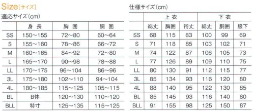 船橋 NB-110-HC ナイスブレーカーHC ブレーカーレインの原点が更なる進化を遂げる。スポーツウェアとレインウェアの融合。動きやすく軽くなりました。●軽量で丈夫なポリエステルカルゼ+PUハードコートの採用。●スライドフードにより視界確保。●背中、反射ラインとサイドに反射ステッチを装備。●パンツはお尻部分無線製仕様。●背中ベンチレーション仕様。※この商品はご注文後のキャンセル、返品及び交換は出来ませんのでご注意下さい。※なお、この商品のお支払方法は、先振込（代金引換以外）にて承り、ご入金確認後の手配となります。 サイズ／スペック