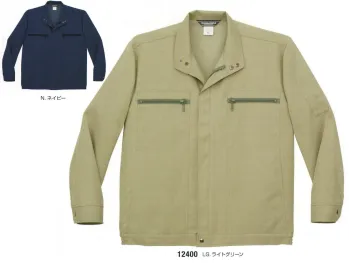 メンズワーキング 長袖ジャケット（ブルゾン・ジャンパー） フジダルマ 12400 ブルゾン 作業服JP