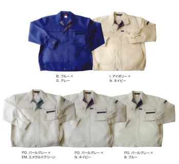 メンズワーキング 長袖ジャケット（ブルゾン・ジャンパー） フジダルマ 36000-B ブルゾン(受注生産) 作業服JP