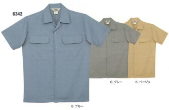 メンズワーキング 半袖シャツ フジダルマ 6342 半袖シャツ 作業服JP