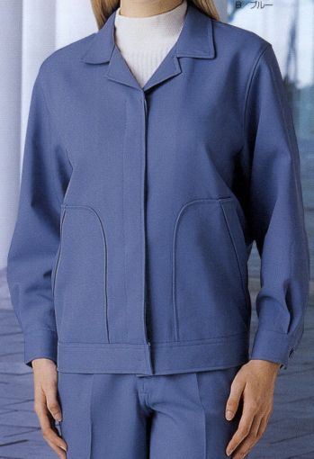 レディースワーキング 長袖ジャケット（ブルゾン・ジャンパー） フジダルマ 9900 レディスジャケット 作業服JP