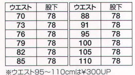 フジダルマ 31088 ツータックスラックス（エアロアーマー付） 腰裏にメッシュ状の東レ「エアロアーマー」を採用。この効果により冷えやすい腰まわりをじんわり温めることで血行を促し、腰痛防止の効果が期待できます。 ※エアロアーマー:役割の異なる3層（太陽エネルギー吸収層・保湿層・裏地機能層）を相互に補充させた立体構造のニット生地。ソフトな風合い、着用時のスベリ、保型性など優れた基本性能の裏地です。 サイズ／スペック