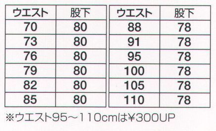 フジダルマ 40009 ワンタックカーゴスラックス カーゴポケットは使いやすい高い位置です。 ※2011年より定価・販売価格を値下げ致しました。 サイズ／スペック