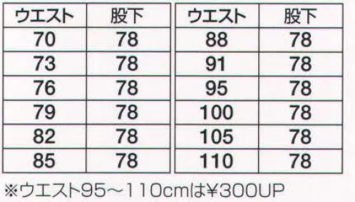 フジダルマ 5078 ツータックスラックス マイクロファイバーブライトポリエステルとカリフォルニアコットンをミックスした超高感度な繊維です。加工ではなく本物を追求したソフト感を味わい下さい。動きに柔らかくソフトな風合い。マイクロファイバーのもつ上質な光沢感が格調を与えます。 東レ「ルアナ（LUANA）」の使用により、イヤな静電気をシャットアウト。物性面にもユニフォーム素材として最適です。 ※「WR ワインレッド」は、販売を終了致しました。 サイズ／スペック