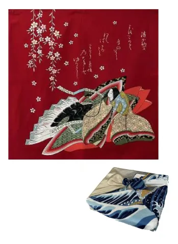 大興産業 4-6 二巾ちりめん浮世絵（清少納言）