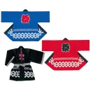 祭り用品jp 祭り半天・シャツ 半天 大興産業 536 祭袢天・天竺反応染料捺染 L寸（大人用）