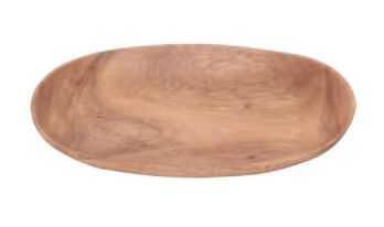 不二貿易 40462 アカシア オーバルプレート（6枚入） 上質で温かみのある木のうつわでゆったりとした食事のひと時を来客時など少しあらたまったテーブルにしたい時。ちょっとおしゃれな普段使いにも。美しい木目の温もりある表情が、食器を優しい雰囲気に。アカシアの木柄アカシアの木柄は濃厚で深みのある色合いを持ち、衝撃・曲げにも強い抵抗力を持ちます。通直の木目の中に、時折現れる曲線が、アクセントとなって魅力をより一層高めています。アカシア食器は天然木を削り出して作っているため、模様や色合いなど同じものは無く、世界にひとつだけのオリジナルとなります。お子様がいるご家庭でも安心硬くて粘りがあるアカシア材は、テーブルなどから落としてしまっても破損しにくいのはもちろんのこと、ガラスのように破片が飛び散ることもないため、気軽に安心してご使用いただけます。豊富なラインナップリピーターも多い、人気のアカシア食器。豊富なラインナップからお料理に合わせて、ギフトのご予算に合わせて、その日の気分でお選びいただけます。食器としてだけでなく食器としてだけでなく、植物をディスプレイしたりアクセサリーや鍵などの小物入れとしても。お部屋に素朴でナチュラルなぬくもりをあたえてくれます。※6枚入りです。※この商品はご注文後のキャンセル、返品及び交換は出来ませんのでご注意下さい。※なお、この商品のお支払方法は、先振込（代金引換以外）にて承り、ご入金確認後の手配となります。※こちらの商品は、取り寄せに最短でも1週間程かかりますので、予めご了承ください。