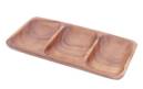不二貿易 40470 アカシア レクタングルトレイ M 仕切付（6枚入） 上質で温かみのある木のうつわでゆったりとした食事のひと時を来客時など少しあらたまったテーブルにしたい時。ちょっとおしゃれな普段使いにも。美しい木目の温もりある表情が、食器を優しい雰囲気に。アカシアの木柄アカシアの木柄は濃厚で深みのある色合いを持ち、衝撃・曲げにも強い抵抗力を持ちます。通直の木目の中に、時折現れる曲線が、アクセントとなって魅力をより一層高めています。アカシア食器は天然木を削り出して作っているため、模様や色合いなど同じものは無く、世界にひとつだけのオリジナルとなります。お子様がいるご家庭でも安心硬くて粘りがあるアカシア材は、テーブルなどから落としてしまっても破損しにくいのはもちろんのこと、ガラスのように破片が飛び散ることもないため、気軽に安心してご使用いただけます。豊富なラインナップリピーターも多い、人気のアカシア食器。豊富なラインナップからお料理に合わせて、ギフトのご予算に合わせて、その日の気分でお選びいただけます。食器としてだけでなく食器としてだけでなく、植物をディスプレイしたりアクセサリーや鍵などの小物入れとしても。お部屋に素朴でナチュラルなぬくもりをあたえてくれます。※6枚入りです。※この商品はご注文後のキャンセル、返品及び交換は出来ませんのでご注意下さい。※なお、この商品のお支払方法は、先振込（代金引換以外）にて承り、ご入金確認後の手配となります。※こちらの商品は、取り寄せに最短でも1週間程かかりますので、予めご了承ください。
