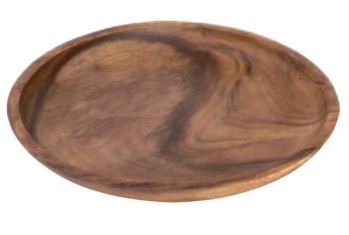 不二貿易 70192 アカシア ラウンドトレイ L(6枚入） 上質で温かみのある木のうつわでゆったりとした食事のひと時を来客時など少しあらたまったテーブルにしたい時。ちょっとおしゃれな普段使いにも。美しい木目の温もりある表情が、食器を優しい雰囲気に。アカシアの木柄アカシアの木柄は濃厚で深みのある色合いを持ち、衝撃・曲げにも強い抵抗力を持ちます。通直の木目の中に、時折現れる曲線が、アクセントとなって魅力をより一層高めています。アカシア食器は天然木を削り出して作っているため、模様や色合いなど同じものは無く、世界にひとつだけのオリジナルとなります。お子様がいるご家庭でも安心硬くて粘りがあるアカシア材は、テーブルなどから落としてしまっても破損しにくいのはもちろんのこと、ガラスのように破片が飛び散ることもないため、気軽に安心してご使用いただけます。豊富なラインナップリピーターも多い、人気のアカシア食器。豊富なラインナップからお料理に合わせて、ギフトのご予算に合わせて、その日の気分でお選びいただけます。食器としてだけでなく食器としてだけでなく、植物をディスプレイしたりアクセサリーや鍵などの小物入れとしても。お部屋に素朴でナチュラルなぬくもりをあたえてくれます。※6枚入りです。※この商品はご注文後のキャンセル、返品及び交換は出来ませんのでご注意下さい。※なお、この商品のお支払方法は、先振込（代金引換以外）にて承り、ご入金確認後の手配となります。※こちらの商品は、取り寄せに最短でも1週間程かかりますので、予めご了承ください。