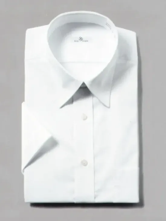 フレックスジャパン DHBR45 白ブロード 半袖