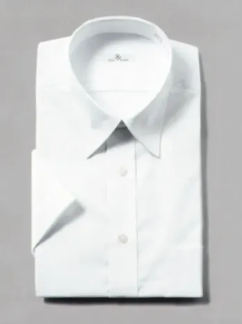 ブレザー・スーツ 半袖Ｙシャツ フレックスジャパン DHBR45 白ブロード 半袖 作業服JP