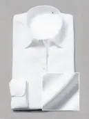 フレックスジャパン OAMF82 白ドビー 長袖